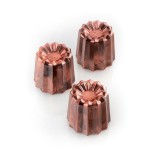 SILIKOMART silikona kēksiņu cepamā forma BORDELAIS "Canele SF050" 8 x 92 ml (viso: 736 ml) | 2