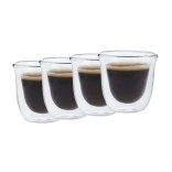 LifetimeBRANDS dubultstikla espresso krūzīšu komplekts, 4 gab., 0,75 ml  | 1