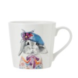 LIFETIMEBRANDS porcelāna krūze "Rabbit", 380 ml  | 1