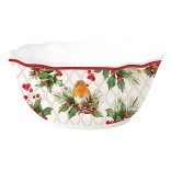 EASY LIFE porcelāna bļoda "Christmas berries", Ø 20 cm  | 1