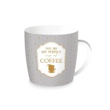 EASY LIFE porcelāna krūze "My Perfect Cup of Coffee", 350 ml  | 1