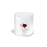 WD LIFESTYLE glāze ar "Hearts" figūru, 250 ml  | 1