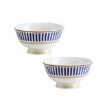 POZZI MILANO porcelāna bļodas "Corallo", 2 gab., Ø 11 cm  | 1