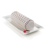 SILIKOMART silikona cepamā forma "Buche Quenelle" 24,5 x 9,5 x 7,7 cm (viso: 1,3 l) | 2