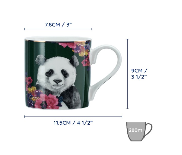 LIFETIMEBRANDS porcelāna krūze "Panda" 280 ml | 4