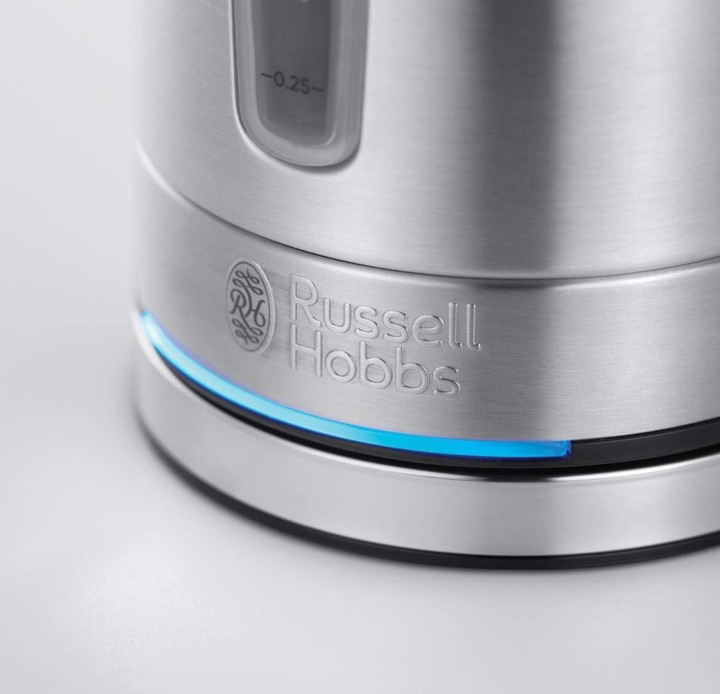 „Russell Hobbs” elektriskā tējkanna "Compact Stainless Steel", 800 ml, 24190-70  | 5