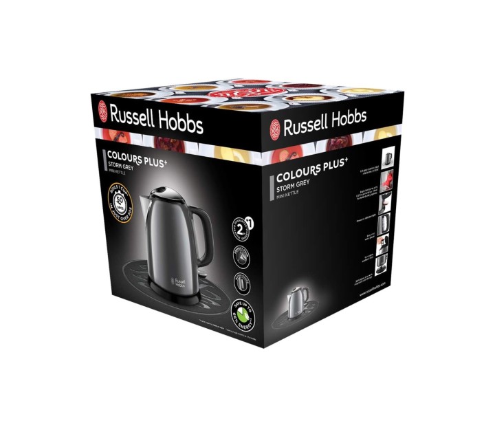 ''Russell Hobbs'' elektriskā tējkanna "Mini Grey", 1 l, 24993-70  | 7