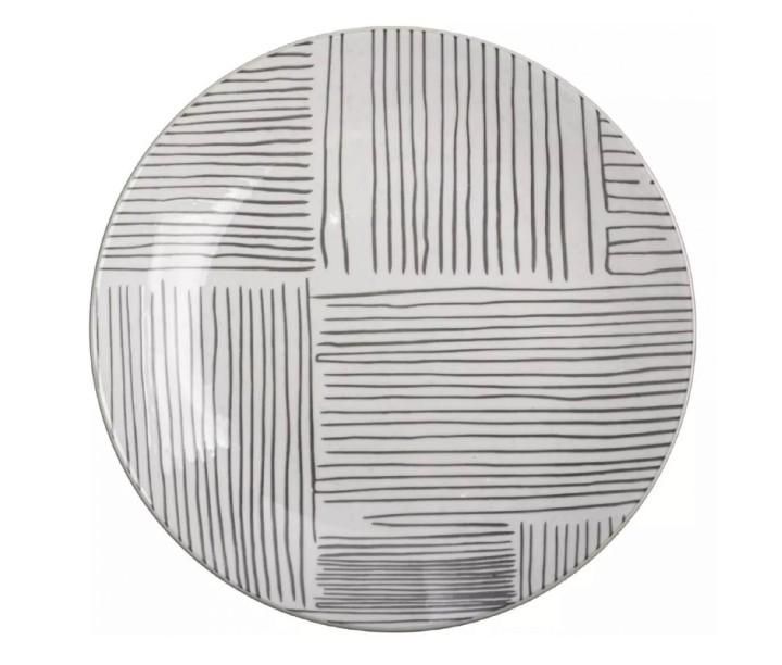 GUSTA šķīvis "TT Stripes", Ø 26,5 cm  | 1