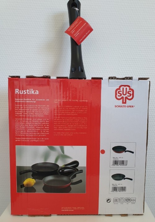 SCHULTE-UFFER čuguna panna „Rustika“ Ø 28 cm | 2