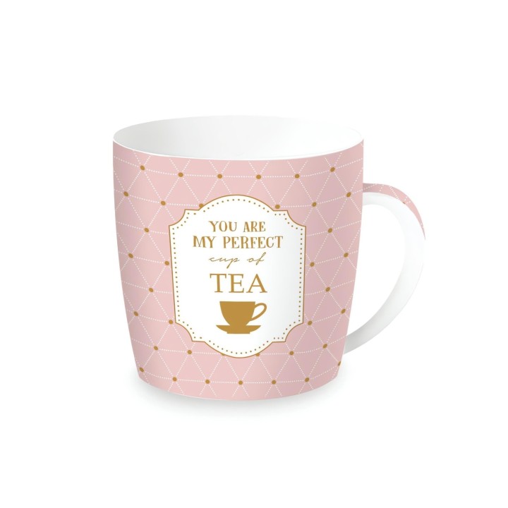 EASY LIFE porcelāna krūze "My Pefect Cup of Tea", 350 ml  | 1