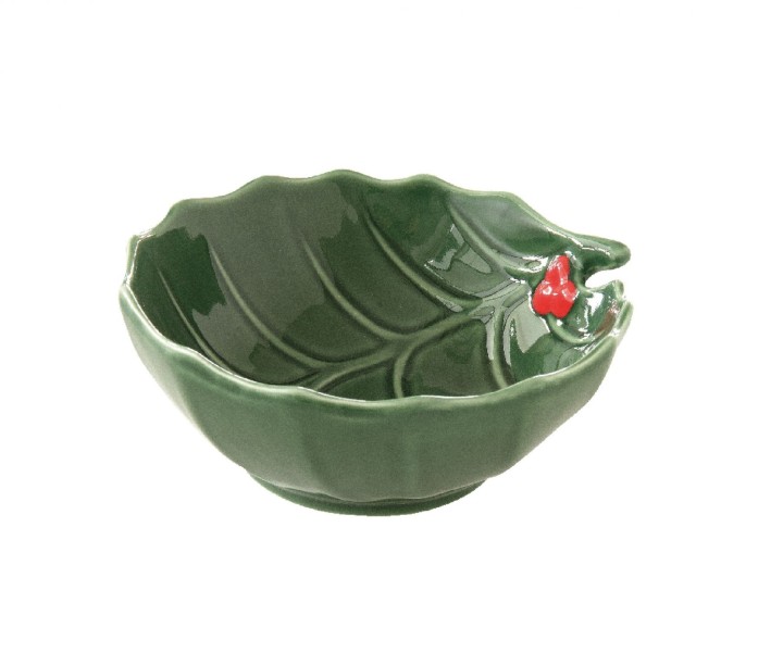 EASY LIFE porcelāna bļoda "Holly Berries" kastē, Ø 14 cm  | 1