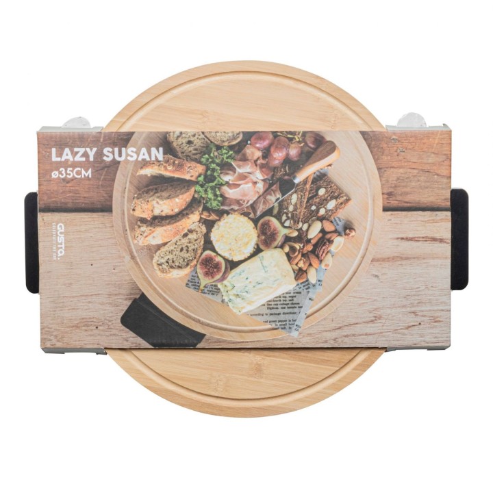 GUSTA rotējoša servēšanas paplāte "Lazy Susan", Ø 35 cm  | 3