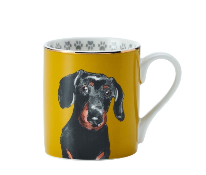 LIFETIMEBRANDS porcelāna krūze "Dachshund", 280 ml  | 1