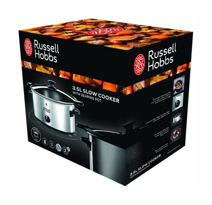 ''Russell Hobbs'' lēnās gatavošanas lerīce  3,5 l, 22740-56  | 7