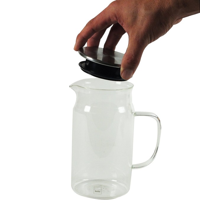 KELA stikla krūze „Pitcher” ar vāciņu, 1,6 l  | 4