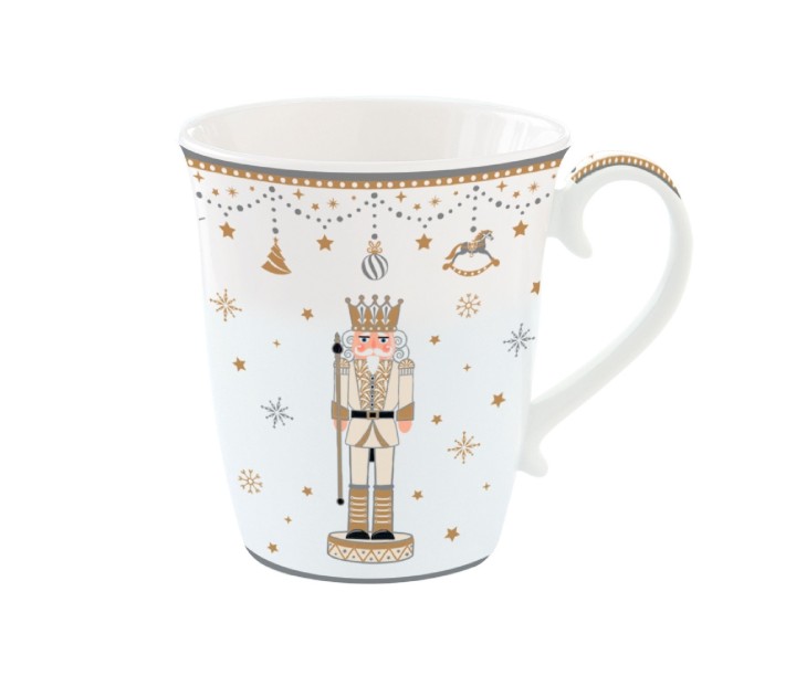 EASY LIFE porcelāna krūze "Royal Nutcracker", 275 ml  | 1