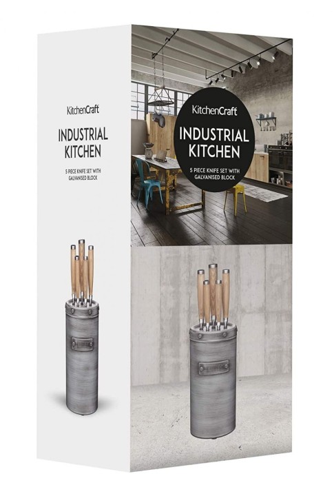 CREATIVE TOPS nažu komplekts ar statīvu "Industrial kitchen", 6 daļas  | 8