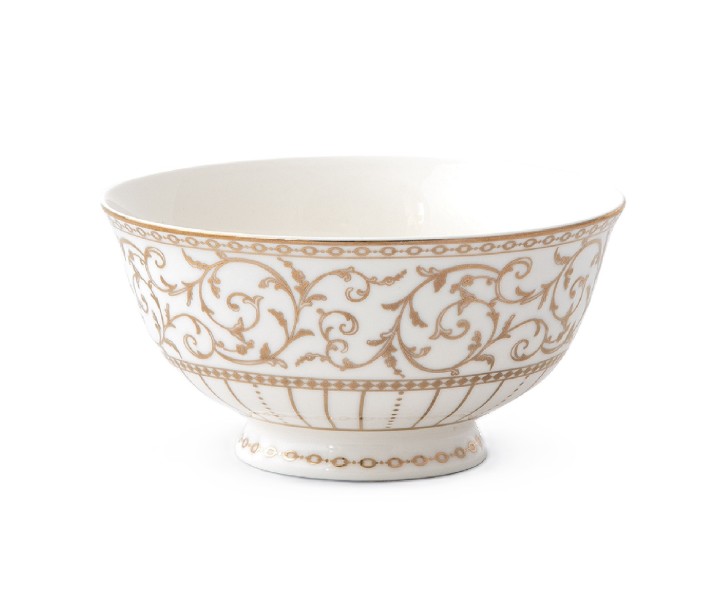 POZZI MILANO porcelāna bļodas "Golden" 2 vnt., Ø 11 cm | 1